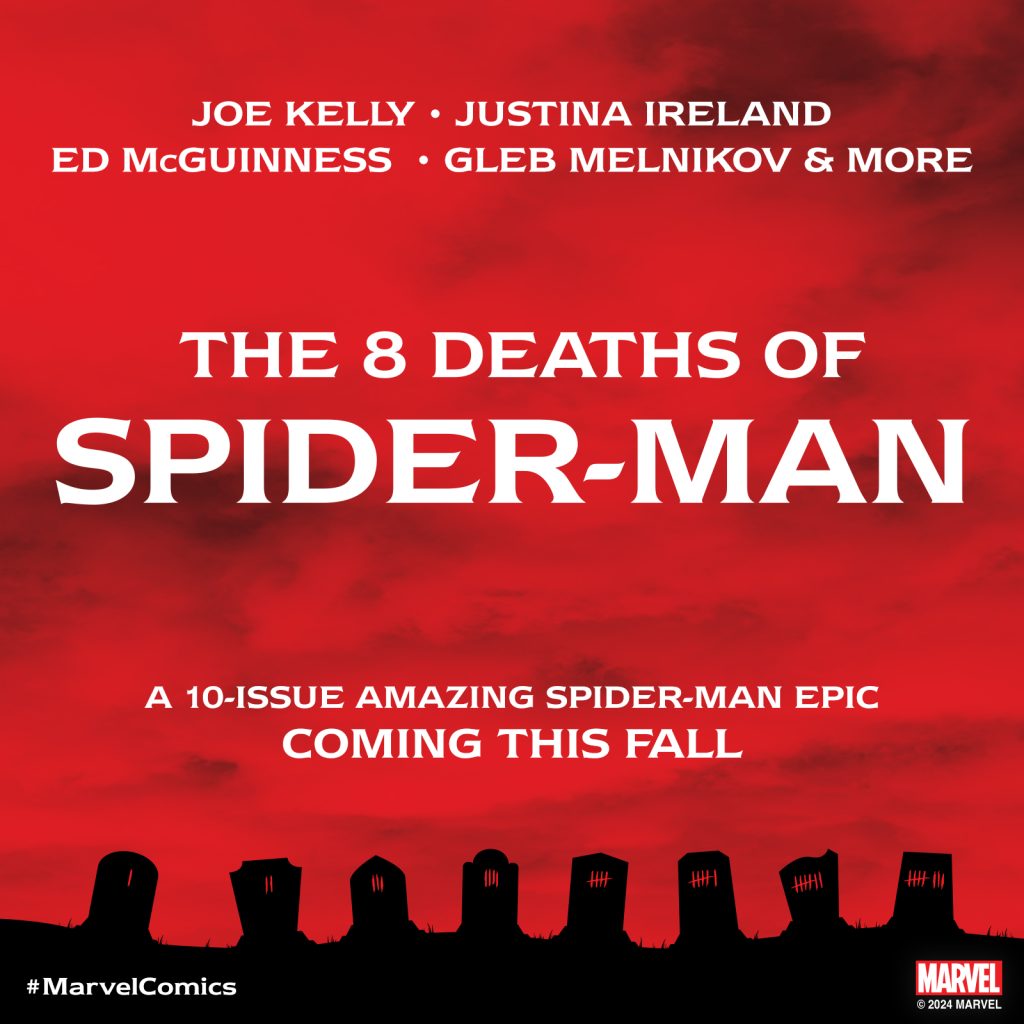 Marvel: The 8 Deaths Of Spider-Man Series Coming Soon