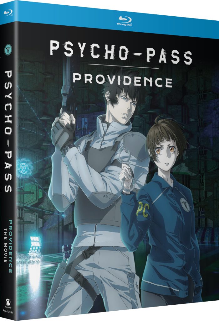 PSYCHO-PASS: Providence– Blu-ray front mock.