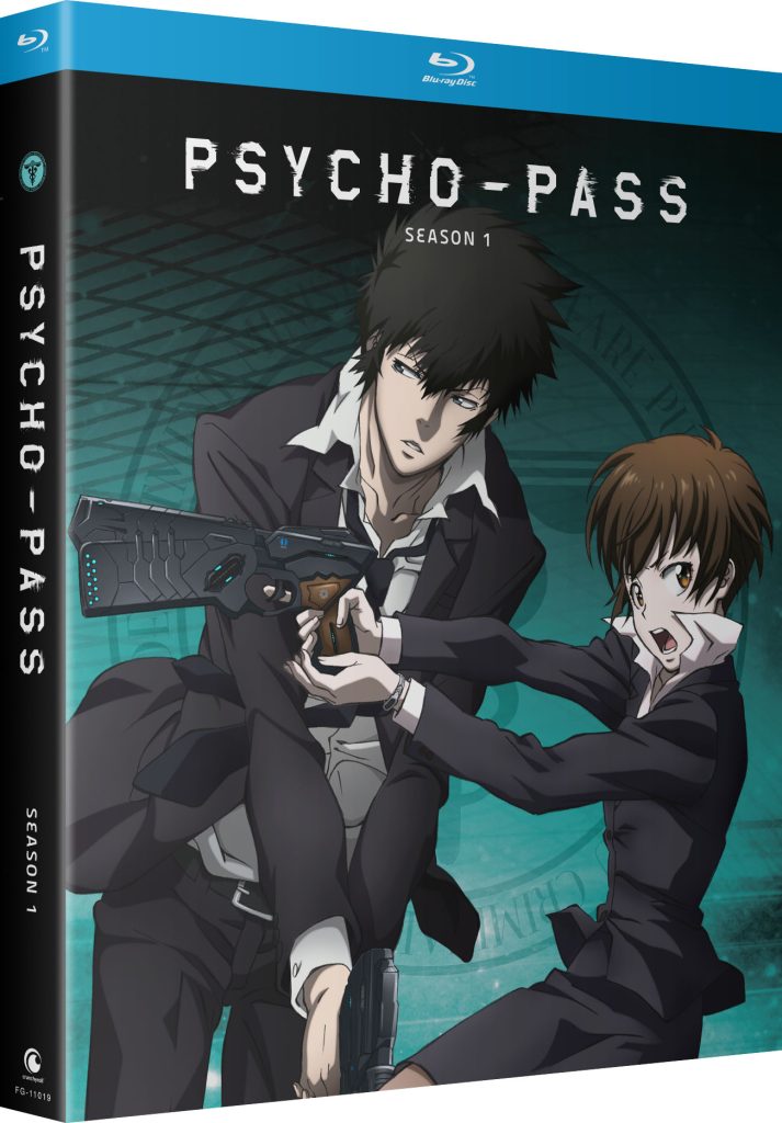 PSYCHO-PASS Season 1 – Blu-ray front mock.