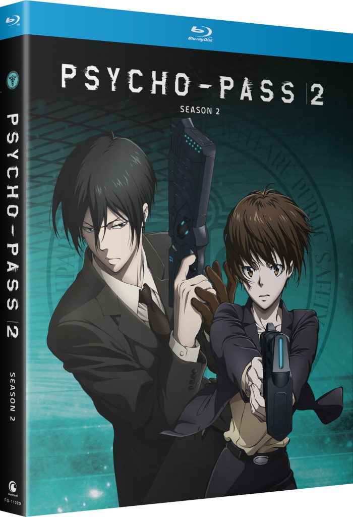 PSYCHO-PASS Season 2 – Blu-ray front mock.