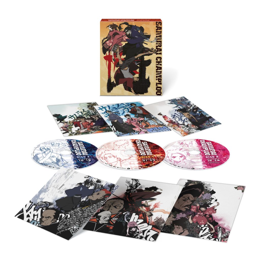 Samurai Champloo - The Complete Series - Limited Edition – Blu-ray spread.