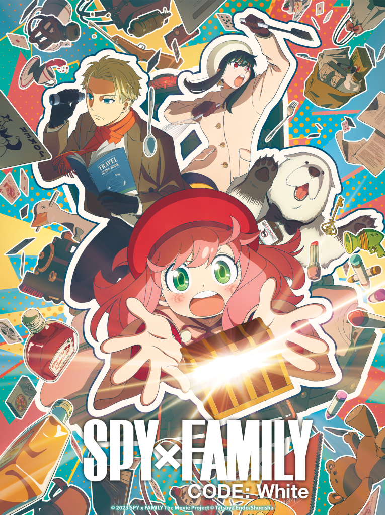 SPY x FAMILY CODE: White NA key art.