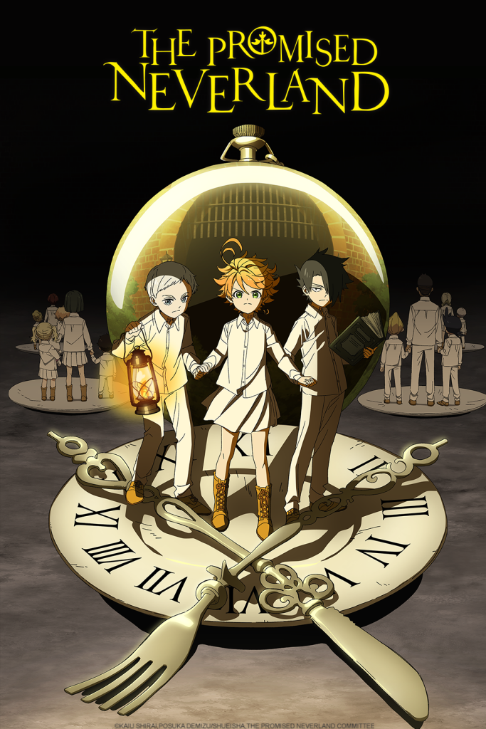 The Promised Neverland NA key art.