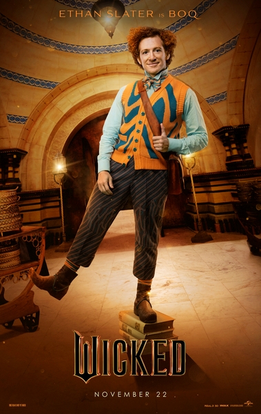 Ethan Slater as Boq in Wicked