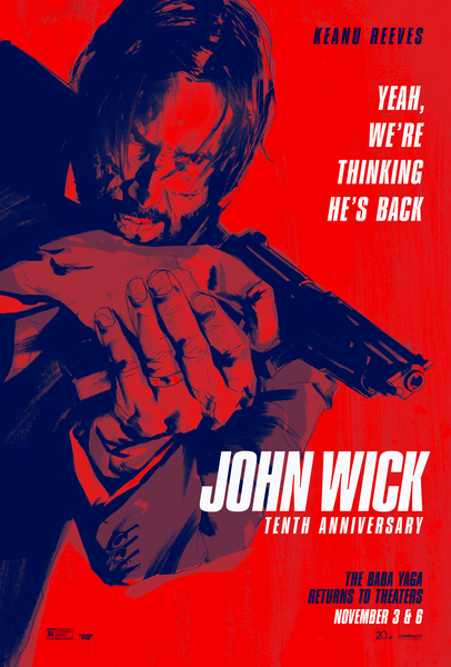 Lionsgate Reveals John Wick 10th Anniversary Re-Release