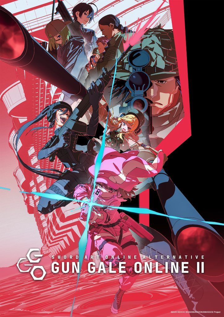 Sword Art Online Alternative: Gun Gale Online Season II NA key art 2.