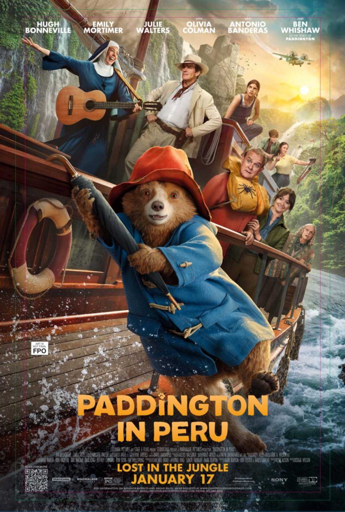 Paddington in Peru NA poster.