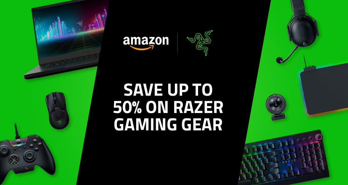 Razer Slashes 50%+ Off Their Best Products For Amazon Prime Day