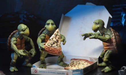 NECA: Teenage Mutant Ninja Turtles Movie Baby Turtles 4-Pack Restocking Soon