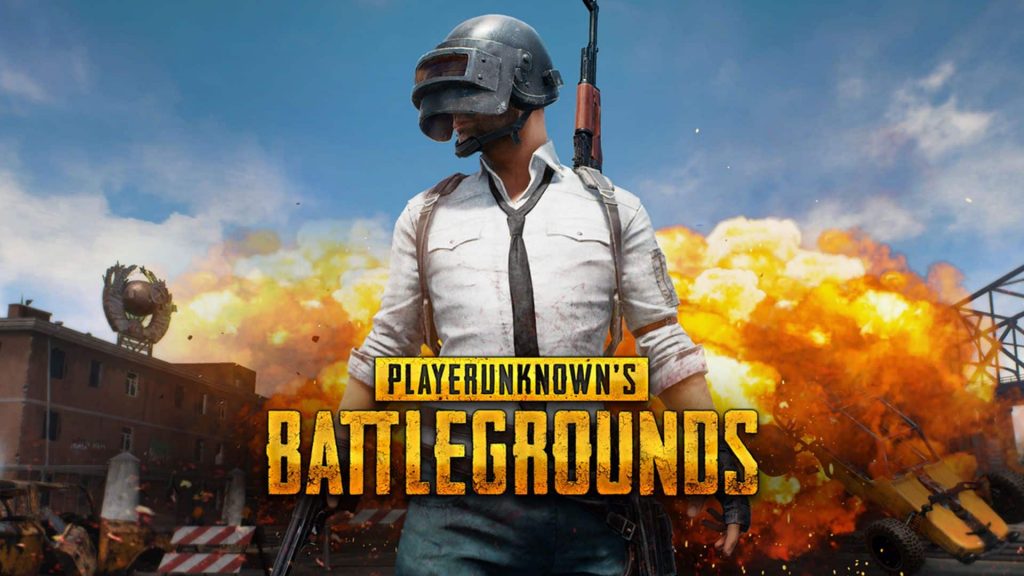 PUBG logo and cover art.