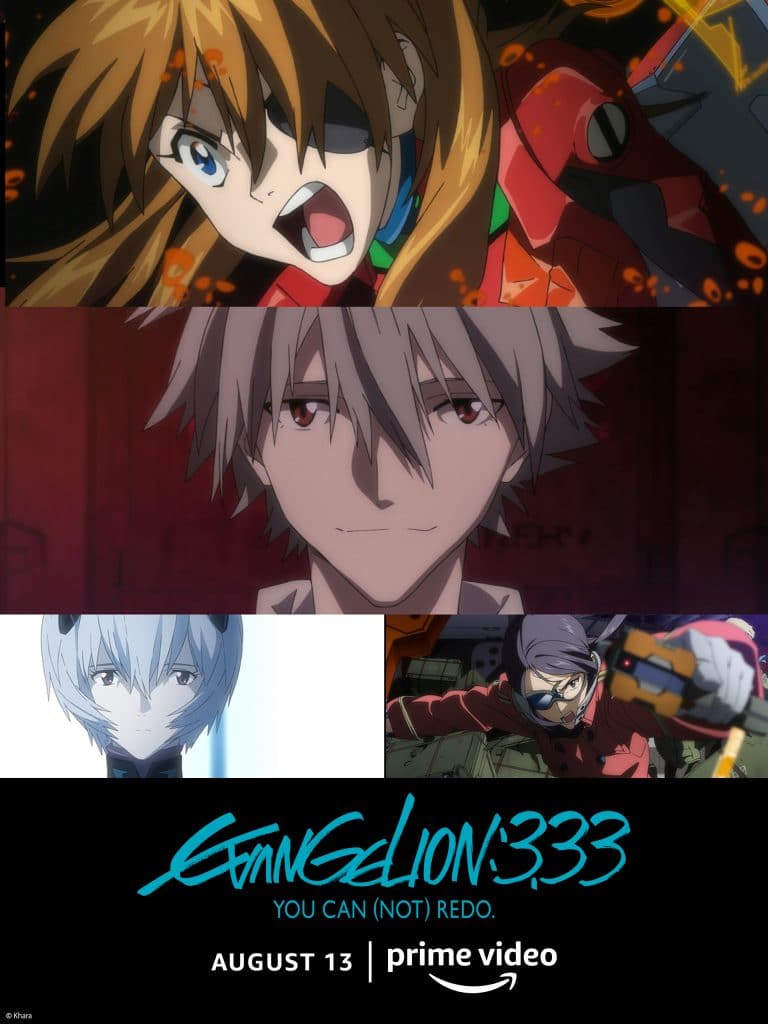 Evangelion: 3.33 You Can (Not) Redo key art.