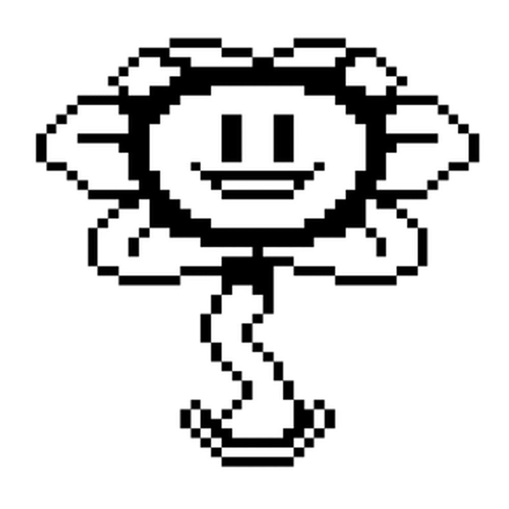 Flowey from Undertale.