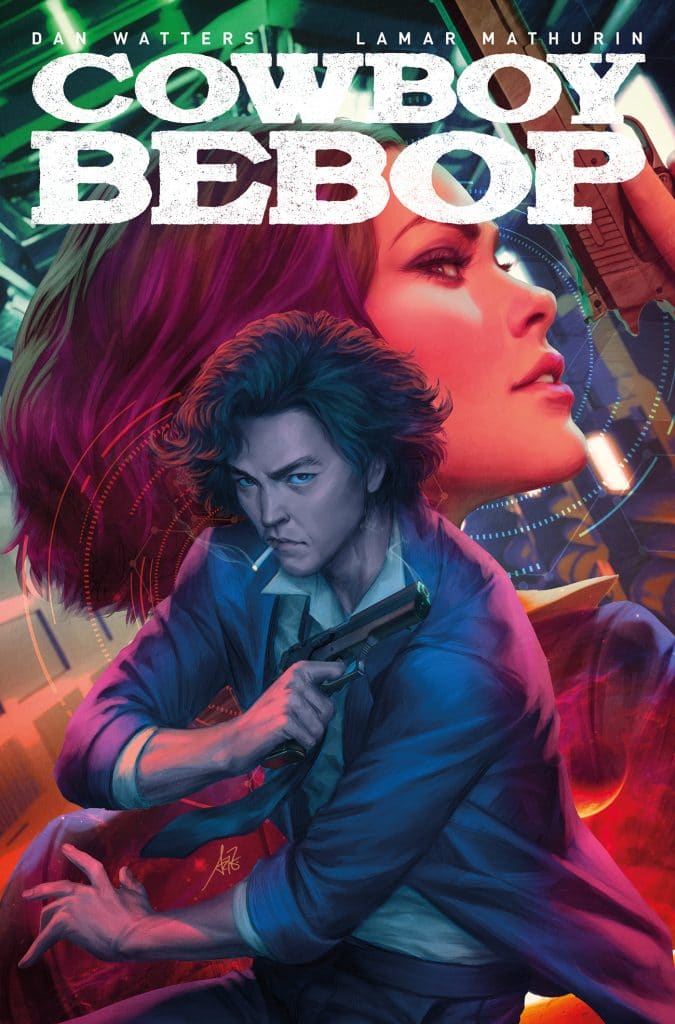 "Cowboy Bebop #1" main cover.