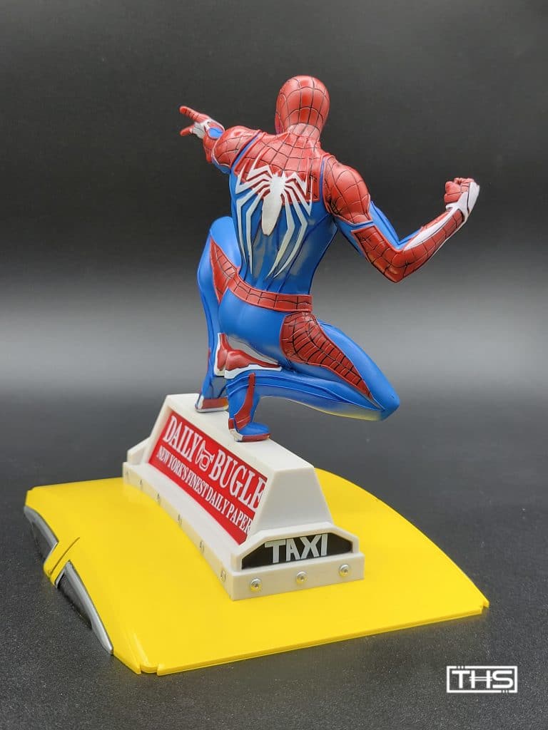 Marvel Gamerverse: Spider-Man On A Cab Diorama