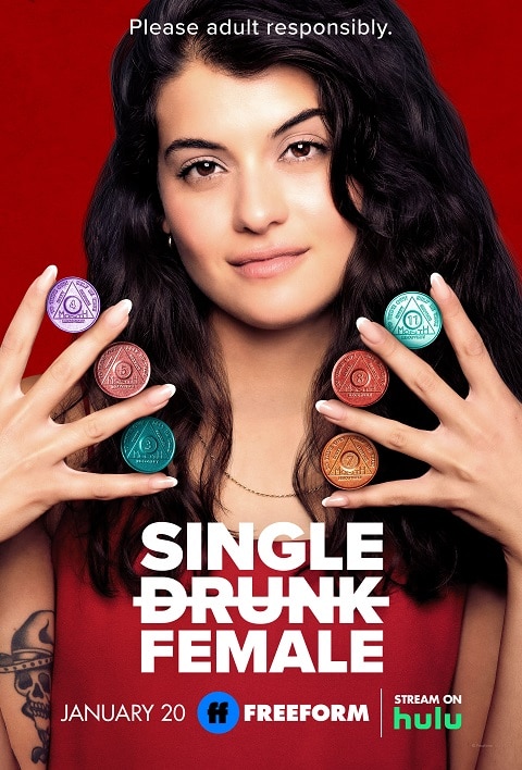 Single Drunk Female key art.