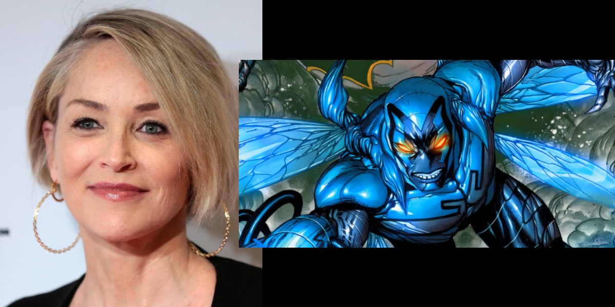 Sharon Stone Is Villainous In Blue Beetle Movie As Victoria Kord