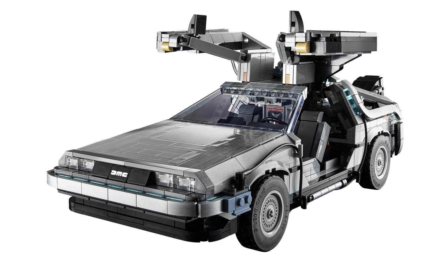 Back to the Future Time Machine LEGO set