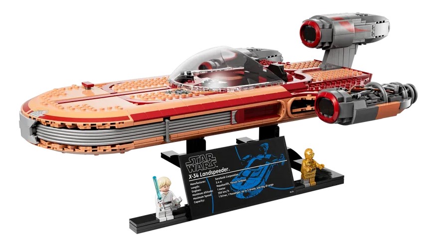 Star Wars LEGO Luke Skywalker's Landspeeder UCS set