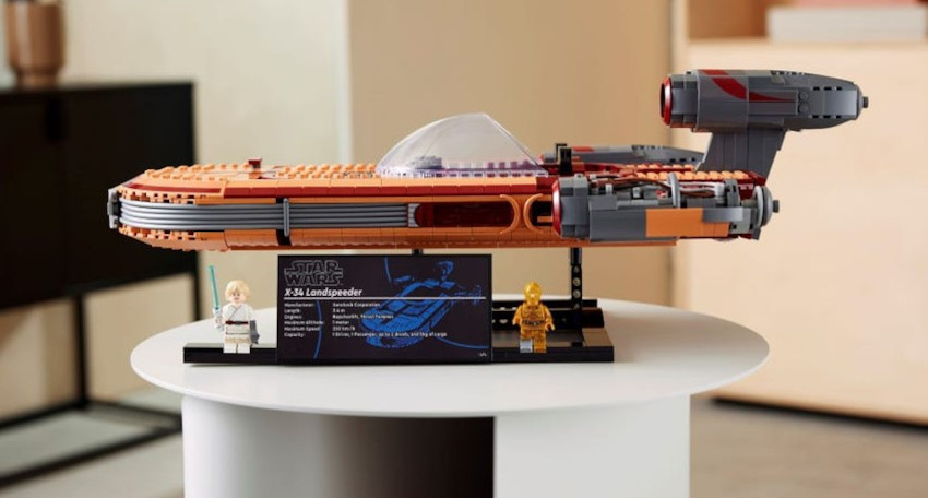 Star Wars: LEGO Reveals UCS Luke Skywalker’s Landspeeder