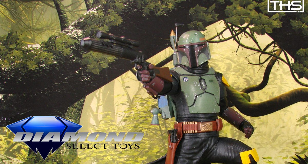 The Mandalorian: Boba Fett Gallery Diorama by Diamond Select Toys Available Now For Pre-Order