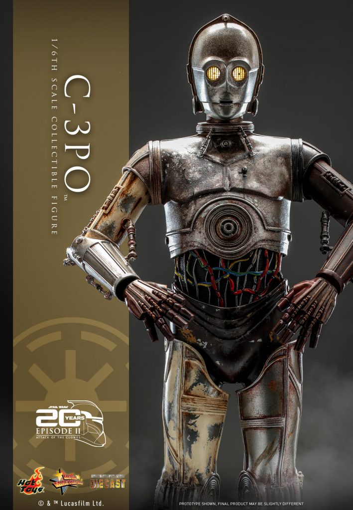  Star Wars Episode II: Attack of the Clones - 1/6th scale C-3PO Collectible Figure 