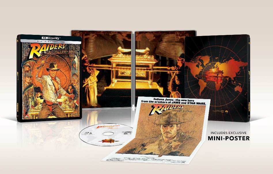 Raiders Of The Lost Ark Arrives On 4K SteelBook This June