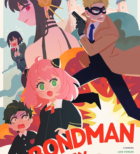 “Spy x Family” Fanart Reimagines Forger Family And Co. In “Bondman” Film