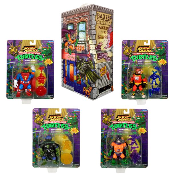 TMNT Sewer Heroes 4-Figure