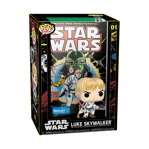 Funko Pop! Comic Cover: Star Wars - Luke Vinyl Bobblehead (Walmart Exclusive)