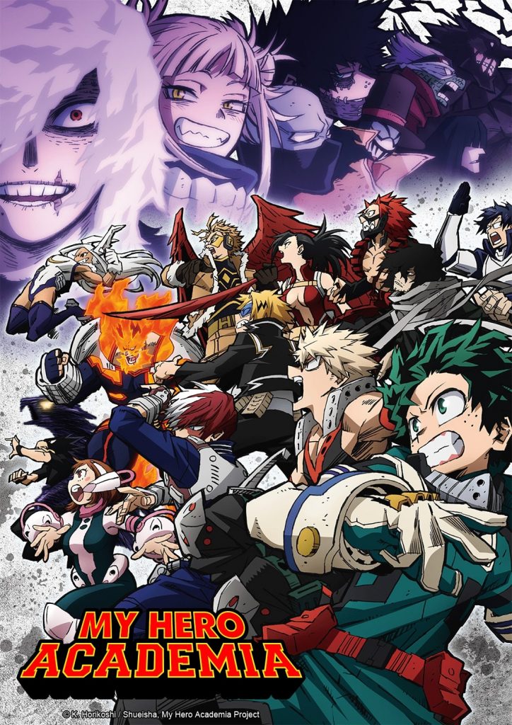 "My Hero Academia" season 6 key art.