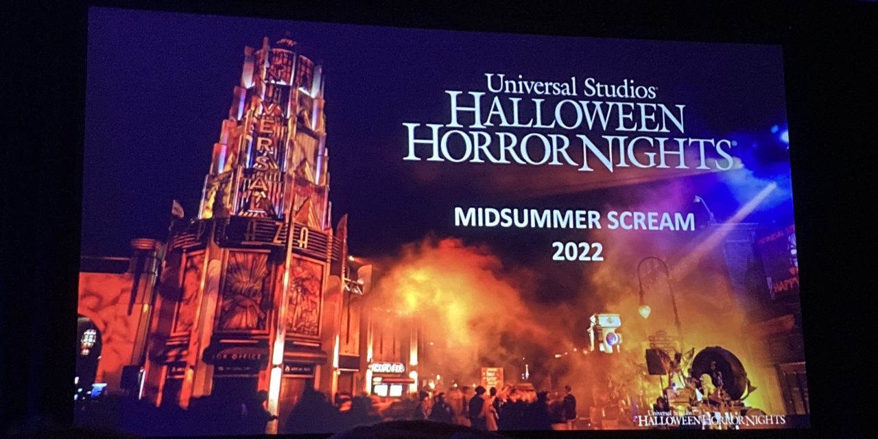 Halloween Horror Nights at Midsummer Scream 2022