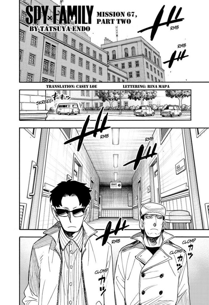 "Spy x Family Ch. 67.2" page 1.