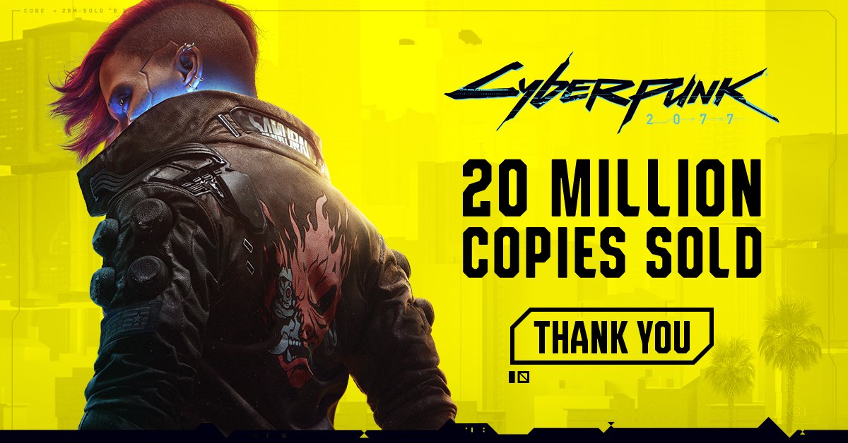 “Cyberpunk 2077” Reaches 20 Million Sales Milestone Thanks To Anime