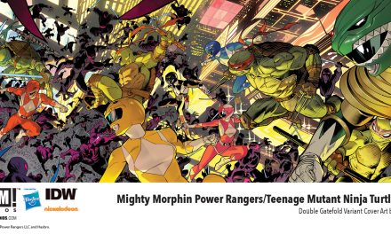 “Mighty Morphin Power Rangers/Teenage Mutant Ninja Turtles II” First Look Revealed