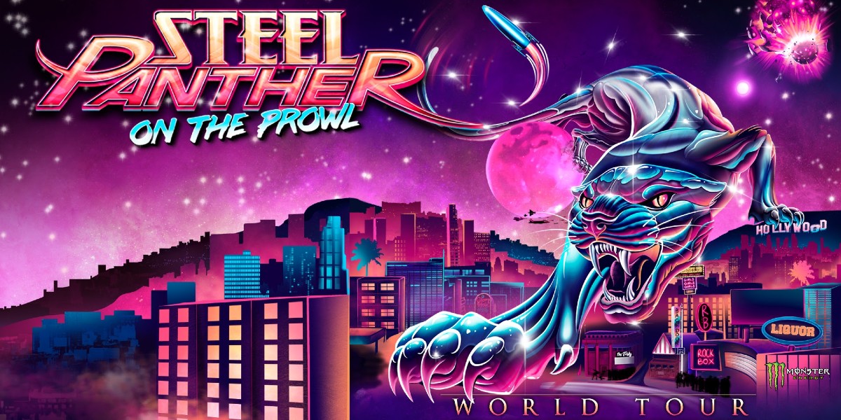 Steel Panther Announce On The Prowl World Tour With New Single ‘1987’