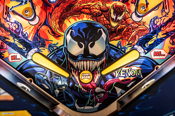 Venom Pinball Machines From Stern Pinball Launches at SDCC! [SDCC 2023]