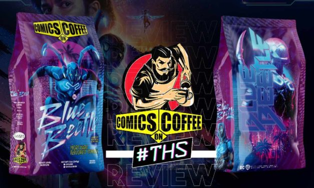 Comics on Coffee Blue Beetle Horchata Coffee Review – A Heroic Brew Best When Blue