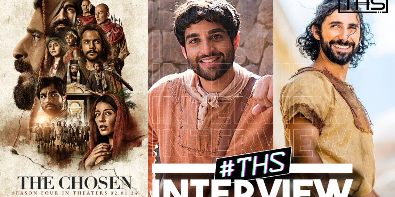 Paras Patel and Noah James talk Season 4 of The Chosen! [INTERVIEW]