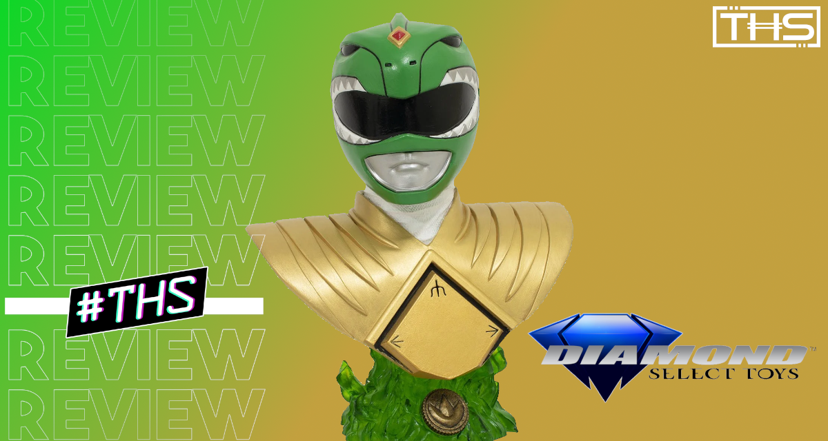 MMPR Green Ranger Legends In 3D Bust From Diamond Select Toys [Review]