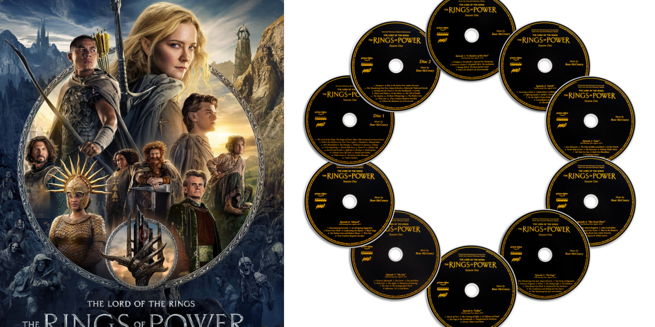 Mondo Debuts Limited Edition LOTR: The Rings of Power 10 CD Soundtrack Collection