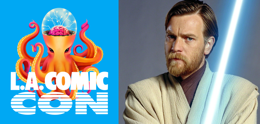 LA Comic Con Ewan McGregor 2024