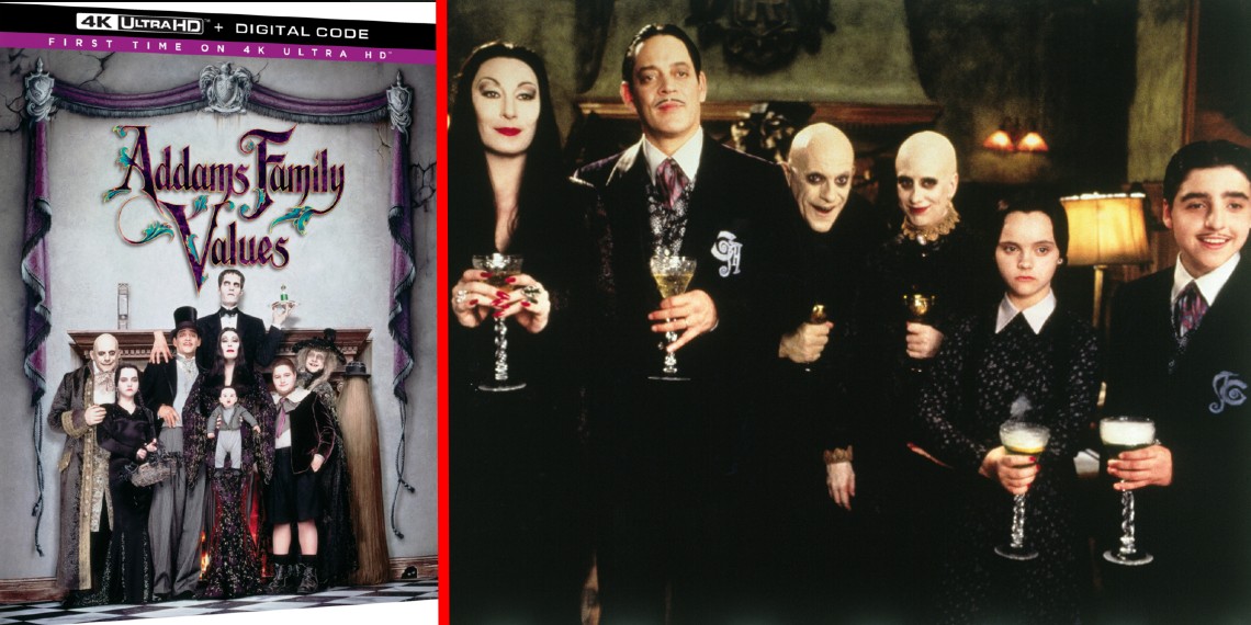 ‘Addams Family Values’ Heads To 4K UHD This October With New Extras