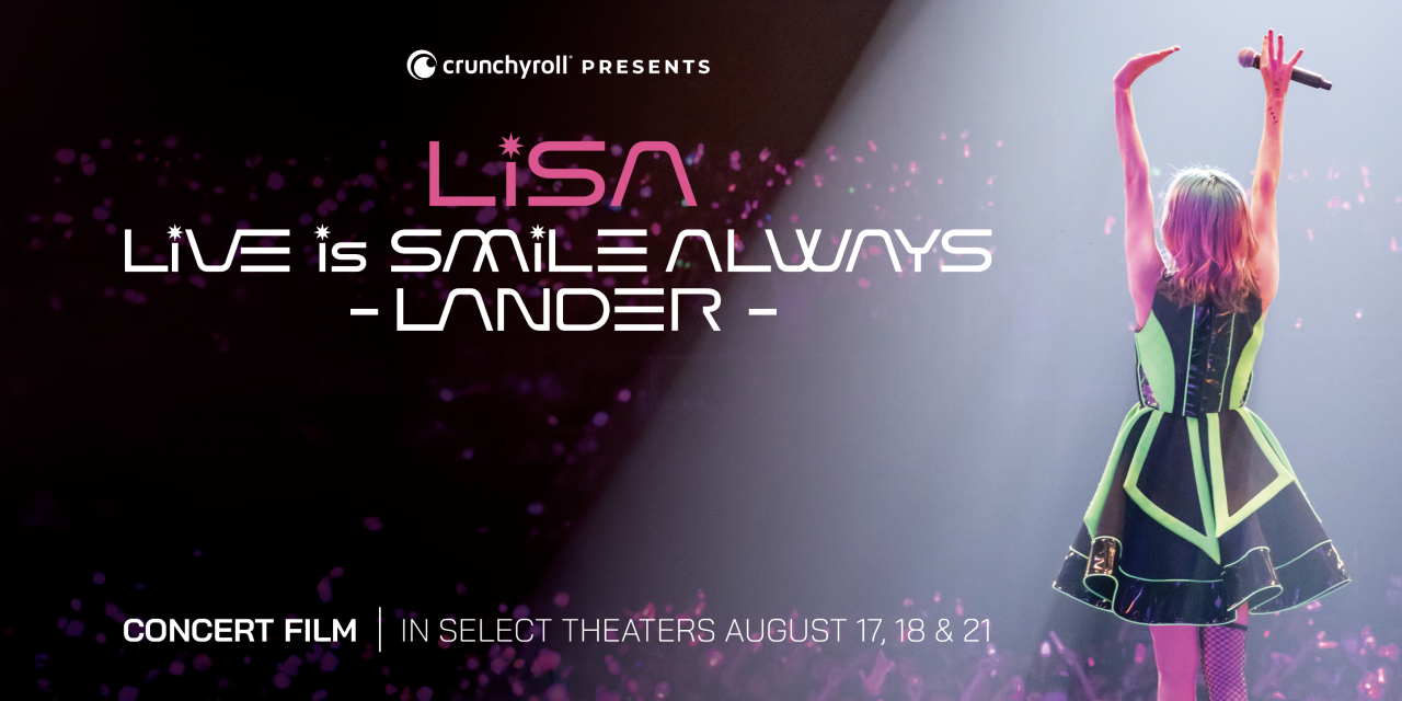 LiSA’s ‘LiVE is SMiLE ALWAYS -LANDER-‘ Concert Film Tickets Now On Sale