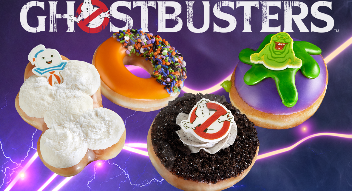 Krispy Kreme Adds ‘Ghostbusters’ Donuts – Available Now!